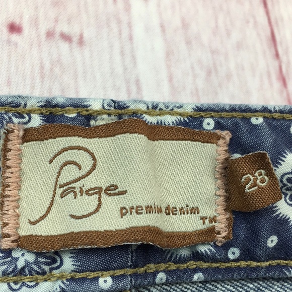 💸Paige Denim Rising Glen Bootcut denim Jean sz 28 - Picture 6 of 14